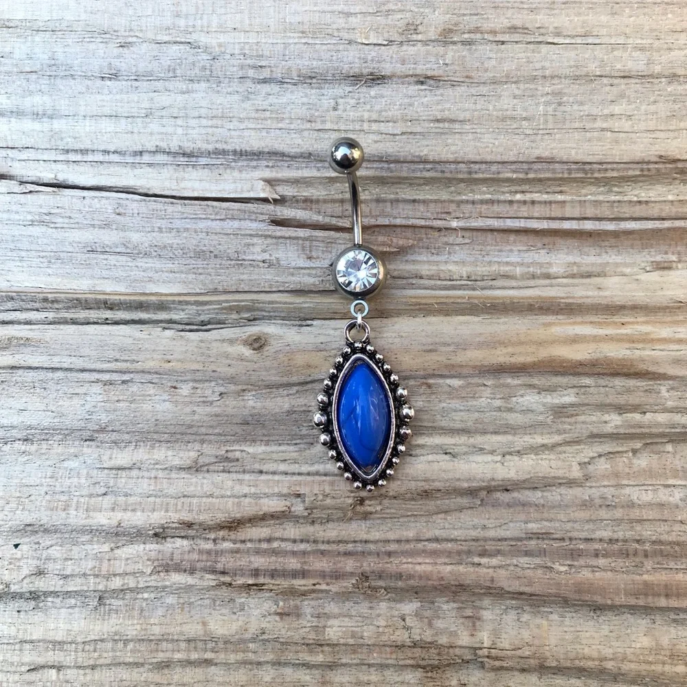 Vintage Belly‎ Button Ring